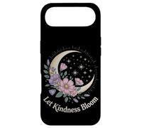 Let Kindness Bloom Floral Crescent Moon Celestial Stars Art Case for iPhone Air