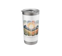 Let Kindness Bloom Inspirational Quote Stainless Steel Insulated Tumbler