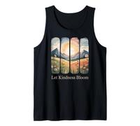 Let Kindness Bloom Inspirational Quote Tank Top