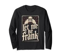 Let Me Be Frank - Creepy Frankenstein Monster Halloween Long Sleeve T-Shirt