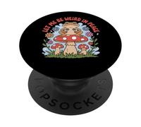 Let Me Be Weird In Peace Frog Design PopSockets Adhesive PopGrip