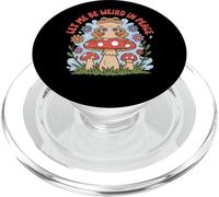 Let Me Be Weird In Peace Frog Design PopSockets PopGrip for MagSafe