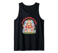 Let Me Be Weird in Peace Frog Design Tank Top
