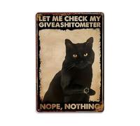 Let Me Check My Shitometer Tin Sign Vintage Style Home Bar Garden Wall Plaque Decor Metal Poster 8x12 Inch