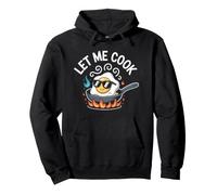 Let Me Cook Cooking Lover Grilling BBQ Master Chef Grill Pullover Hoodie