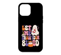 Let Me Draw Your Blood Nurse Cute Retro Ghost Case for iPhone 12 Pro Max