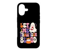 Let Me Draw Your Blood Nurse Cute Retro Ghost Case for iPhone 17