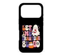 Let Me Draw Your Blood Nurse Cute Retro Ghost Case for iPhone 17 Pro