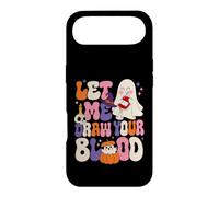 Let Me Draw Your Blood Nurse Cute Retro Ghost Case for iPhone Air