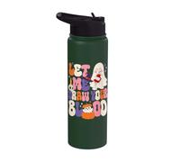 Let Me Draw Your Blood Nurse Cute Retro Ghost Stainless Steel Insulated Water Bottle