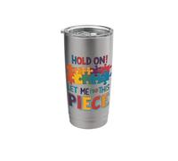 Let Me Find This Piece Jigsaw Puzzle Humor Stainless Steel Insulated Tumbler