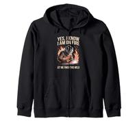 Let Me Finish This Weld Humor For Skilled Craftsmen Zip Hoodie