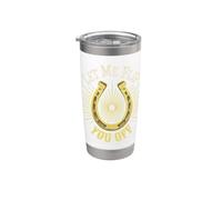 Let Me Flip You Off Horseshoe Pitching Stainless Steel Insulated Tumbler