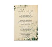 Let Me Go Mourning Poem Posters for Room Aesthetic CanvasWall Art Painting Bedroom Decor12x18inch(30x45cm)
