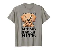 Let Me Have A Bite - Funny Golden Retriever Cookie Lover T-Shirt
