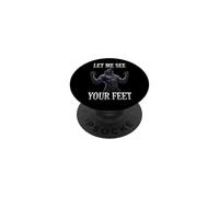 Let Me See Your Feet Alpha Wolf Ironic Meme PopSockets Adhesive PopGrip