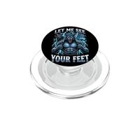 Let Me See Your Feet Alpha Wolf Ironic Meme PopSockets PopGrip for MagSafe