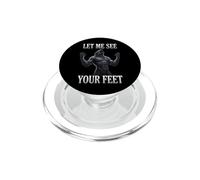 Let Me See Your Feet Alpha Wolf Ironic Meme PopSockets PopGrip for MagSafe
