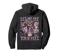 Let Me See Your Feet Cats Bootleg Funny Pullover Hoodie