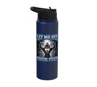 Let Me See Your Feet Funny Werewolf Meme Stainless Steel Insulated Water Bottle