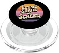 Let Me Share My Screen Remote Meetings Employee - PopSockets PopGrip for MagSafe