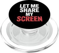Let Me Share My Screen Remote Meetings Employee |- PopSockets PopGrip for MagSafe