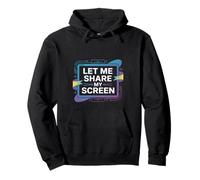 Let Me Share My Screen Remote Meetings Employee - Pullover Hoodie