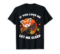 Let Me Sleep Red Panda T-Shirt