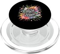 Let Me Teach You A Lesson Teacher Education Joke PopSockets PopGrip for MagSafe