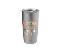 Let Me Teach You A Lesson Teacher Education Joke - Stainless Steel Insulated Tumbler