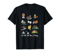 Let Me Tell Story Jesus Religious Christian Easter T-Shirt