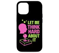 Let Me Think Hard About It, Retro Arcade, Thinking Mode Now Case for iPhone 12/12 Pro