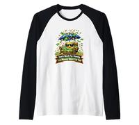 Let Money Work for You Funny Financial Freedom Design Raglan Baseball Tee