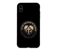 Let Not Your Heart Be Troubled John 14:1 Christian Faith Case for iPhone XS Max