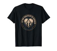 Let Not Your Heart Be Troubled John 14:1 Christian Faith T-Shirt