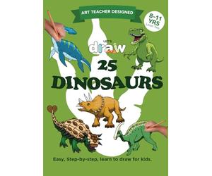 LET’S DRAW: Dinosaurs: Level 2, 8-11 yrs: Easy, step-by-step, learn to draw book for kids