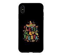 Let’s Fiesta Cinco De Mayo Sombrero Guitar Mexican Festival Case for iPhone XS Max