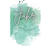 Let´s get creative: Dieses Kreativ Journal begleitet dich auf einem Zeitstrahl durch dein Jahr. Halte all die großen und kleinen Erinnerungen an einem Ort fest