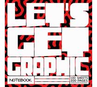LET’S GET GRAPHIC Notebook by Eric MindMaster: MindMaster Red & Black Pattern