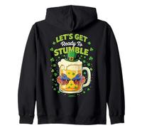 Let’s Get Ready To Stumble Beta Fish Party St. Patrick’s Day Zip Hoodie