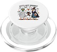Let’s Get Spooky Halloween Ducks Party PopSockets PopGrip for MagSafe