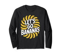 Let’s Go Banana Fun Jungle Adventure Design Long Sleeve T-Shirt