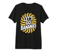 Let’s Go Banana Fun Jungle Adventure Design Premium T-Shirt