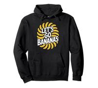 Let’s Go Banana Fun Jungle Adventure Design Pullover Hoodie