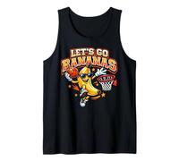 Let’s Go Bananas Basketball Funny Sports Fan Tank Top