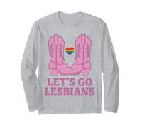Let’s Go Lesbians Subtle Lesbian Pride Month Long Sleeve T-Shirt