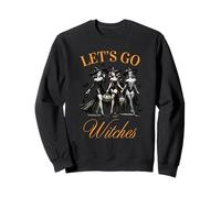 Let’s Go Witches Glam Coven Walk Womens Halloween Top Sweatshirt