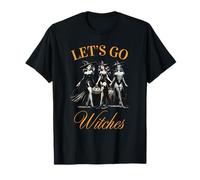 Let’s Go Witches Glam Coven Walk Womens Halloween Top T-Shirt