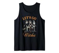 Let’s Go Witches Glam Coven Walk Womens Halloween Top Tank Top