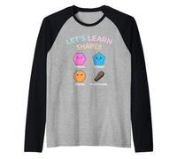 Let’s Learn Shape Hexagon Pentagon Octagon My-Mom is Gone Raglan Baseball Tee